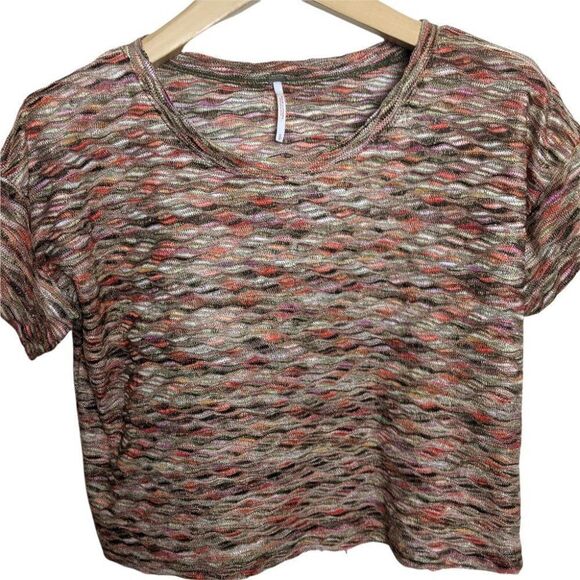 Free People Rainbow Wave  T-Shirt - Picture 5 of 5